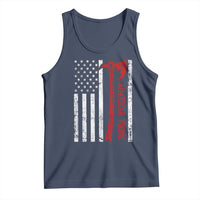 American Viking Tank Top Norse Mythology Axe USA Flag - Wonder Print Shop