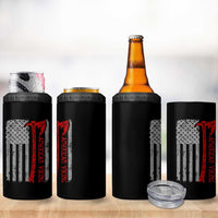 American Viking 4 in 1 Can Cooler Tumbler Norse Mythology Axe Celtic Knot USA Flag - Wonder Print Shop