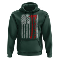 American Viking Hoodie Norse Mythology Axe Celtic Knot USA Flag - Wonder Print Shop
