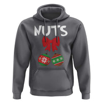 Funny Christmas Couple Hoodie Chest Nuts Baubles