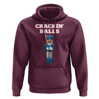 Funny Nutcracker Baseball Hoodie Crackin' Balls Baseball Players