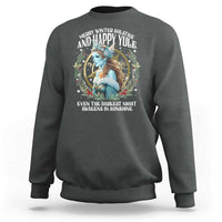Yule Sweatshirt Merry Winter Solstice And Happy Yule Marzanna Xmas - Wonder Print Shop