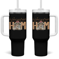 Oh Come Let Us Adore Him Tumbler With Handle Christian Christmas Nativity Scene - Wonder Print Shop