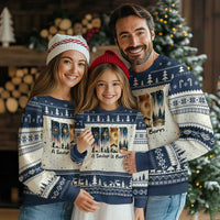 Christian Xmas Ugly Christmas Sweater A Savior Is Born Jesus Nativity Scene - Wonder Print Shop