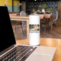 Christian Christmas Skinny Tumbler A Savior Is Born Jesus Nativity Scene - Wonder Print Shop