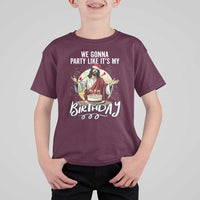 Funny Christian Christmas Birthday T Shirt For Kid We Gonna Party Like It Is My Birthday - Wonder Print Shop