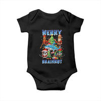 Funny Italian Brainrot Meme Christmas Baby Onesie Merry Brainrot Xmas Gen Alpha - Wonder Print Shop