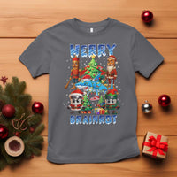 Funny Italian Brainrot Meme Christmas T Shirt Merry Brainrot Xmas Gen Alpha - Wonder Print Shop