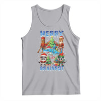 Funny Italian Brainrot Meme Christmas Tank Top Merry Brainrot Xmas Gen Alpha - Wonder Print Shop
