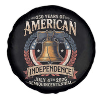 250 years Of America Independence Spare Tire Cover 250th American Anniversary Liberty Bell - Wonder Print Shop
