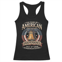 250 years Of America Independence Racerback Tank Top 250th American Anniversary Liberty Bell - Wonder Print Shop
