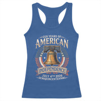 250 years Of America Independence Racerback Tank Top 250th American Anniversary Liberty Bell - Wonder Print Shop