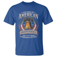 250 years Of America Independence T Shirt 250th American Anniversary Liberty Bell - Wonder Print Shop