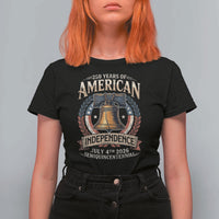 250 years Of America Independence T Shirt For Women 250th American Anniversary Liberty Bell - Wonder Print Shop