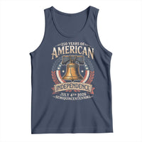 250 years Of America Independence Tank Top 250th American Anniversary Liberty Bell - Wonder Print Shop