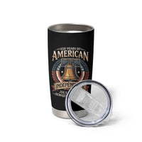 250 years Of America Independence Tumbler Cup 250th American Anniversary Liberty Bell - Wonder Print Shop