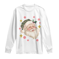 Funny Christmas Cajun Louisiana Santa Papa Noel Long Sleeve Shirt