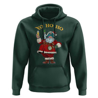 Funny Christmas Pirate Santa Hoodie Yo Ho Ho Holiday Xmas Pirate