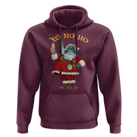 Funny Christmas Pirate Santa Hoodie Yo Ho Ho Holiday Xmas Pirate