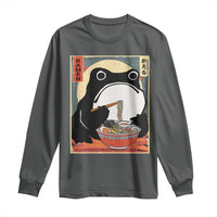 Funny Frog Ramen Japanese Kawaii Anime Long Sleeve Shirt