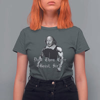 Funny Dost Thou Even Hoist Sir Gym T Shirt For Women