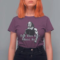 Funny Dost Thou Even Hoist Sir Gym T Shirt For Women