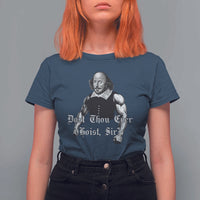 Funny Dost Thou Even Hoist Sir Gym T Shirt For Women