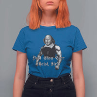 Funny Dost Thou Even Hoist Sir Gym T Shirt For Women