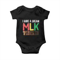 I Have A Dream Martin Luther King Baby Onesie MLK Day 1963 Speech