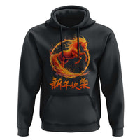 Year of The Fire Horse 2026 Hoodie Chinese Zodiac Lunar New Year - Wonder Print Shop
