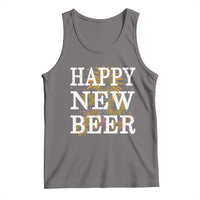Funny Happy New Beer New Year Tank Top NYE Party Beer Lover Firework - Wonder Print Shop