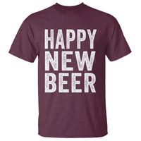 Funny Happy New Beers New Year T Shirt NYE Party Beer Lover - Wonder Print Shop