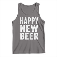 Funny Happy New Beers New Year Tank Top NYE Party Beer Lover - Wonder Print Shop