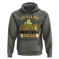 Funny New Years Eve Hoodie This Is My New Year Toad Frog Pun - Wonder Print Shop