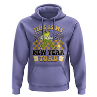 Funny New Years Eve Hoodie This Is My New Year Toad Frog Pun - Wonder Print Shop