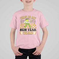 Funny New Years Eve T Shirt For Kid This Is My New Year Toad Frog Pun - Wonder Print Shop
