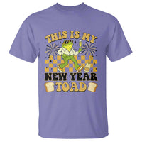 Funny New Years Eve T Shirt This Is My New Year Toad Frog Pun - Wonder Print Shop