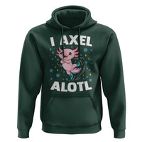 Funny Axolotl Ice Skating Hoodie I Axel Alotl Winter Sport - Wonder Print Shop