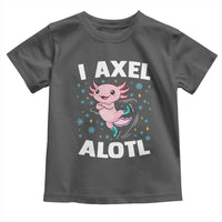 Funny Axolotl Ice Skating Toddler T Shirt I Axel Alotl Winter Sport - Wonder Print Shop