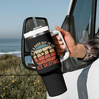 Funny It's A Good Day To Go Ice Skating Tumbler With Handle - Wonder Print Shop