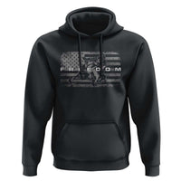 American Flag Snowmobile Freedom Winter Sport Hoodie - Wonder Print Shop