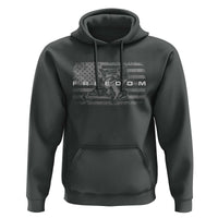 American Flag Snowmobile Freedom Winter Sport Hoodie - Wonder Print Shop