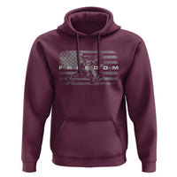 American Flag Snowmobile Freedom Winter Sport Hoodie - Wonder Print Shop