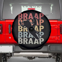 Snowmobile Braaap Spare Tire Cover Retro Snowcross Snow Sled Winter Sport - Wonder Print Shop