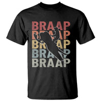 Snowmobile Braaap T Shirt Retro Snowcross Snow Sled Winter Sport - Wonder Print Shop
