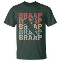 Snowmobile Braaap T Shirt Retro Snowcross Snow Sled Winter Sport - Wonder Print Shop