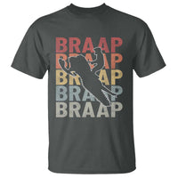 Snowmobile Braaap T Shirt Retro Snowcross Snow Sled Winter Sport - Wonder Print Shop
