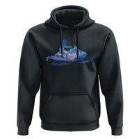Snowmobile Snow Mountain Forest Snowmobiling Winter Sport Hoodie - Wonder Print Shop