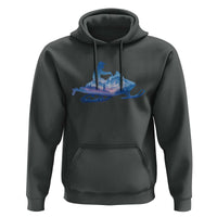 Snowmobile Snow Mountain Forest Snowmobiling Winter Sport Hoodie - Wonder Print Shop