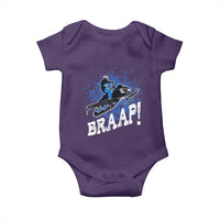 Snowmobile Braaap Baby Onesie Snowcross Snow Sled Extreme Outdoor Winter Sports - Wonder Print Shop